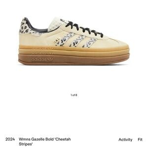 Adidas Gazelle Bold Cheetah Sneakers